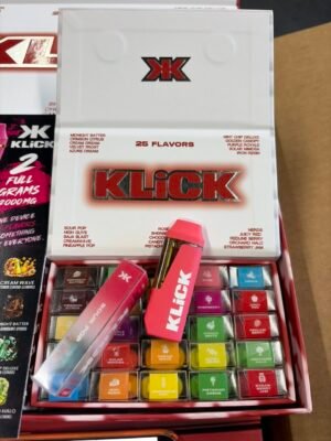 Klick Disposable 2G: Premium Live Resin + Liquid Diamonds Vape - Wholesale- Mixed varieties